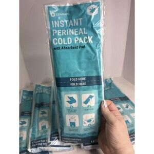 6 NEW ICEWRAPS Instant Perineal Cold Pack w/Absorbent Pad Disposable Postpartum